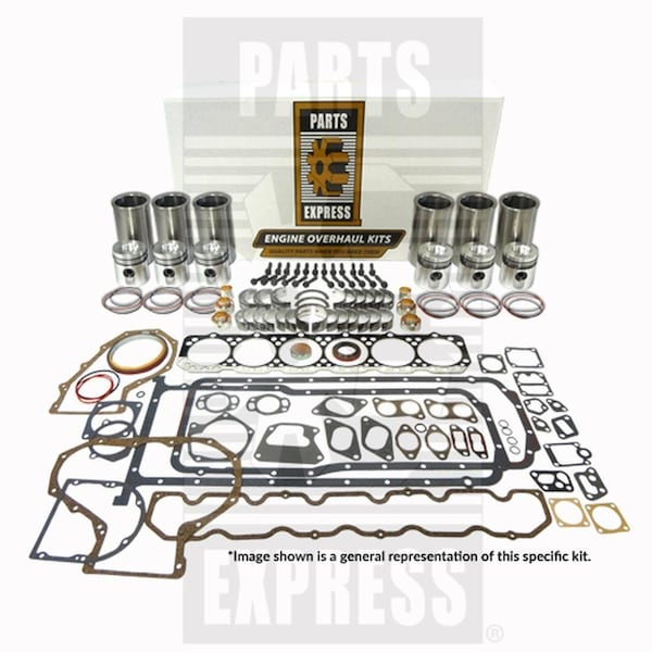 Aftermarket Major Overhaul Kit, 6404TA, ESN Andlt335845 Fits John Deere JD64 WN-PRK217-PEX - main